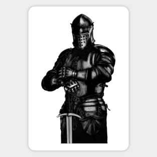 Medieval Knight Magnet